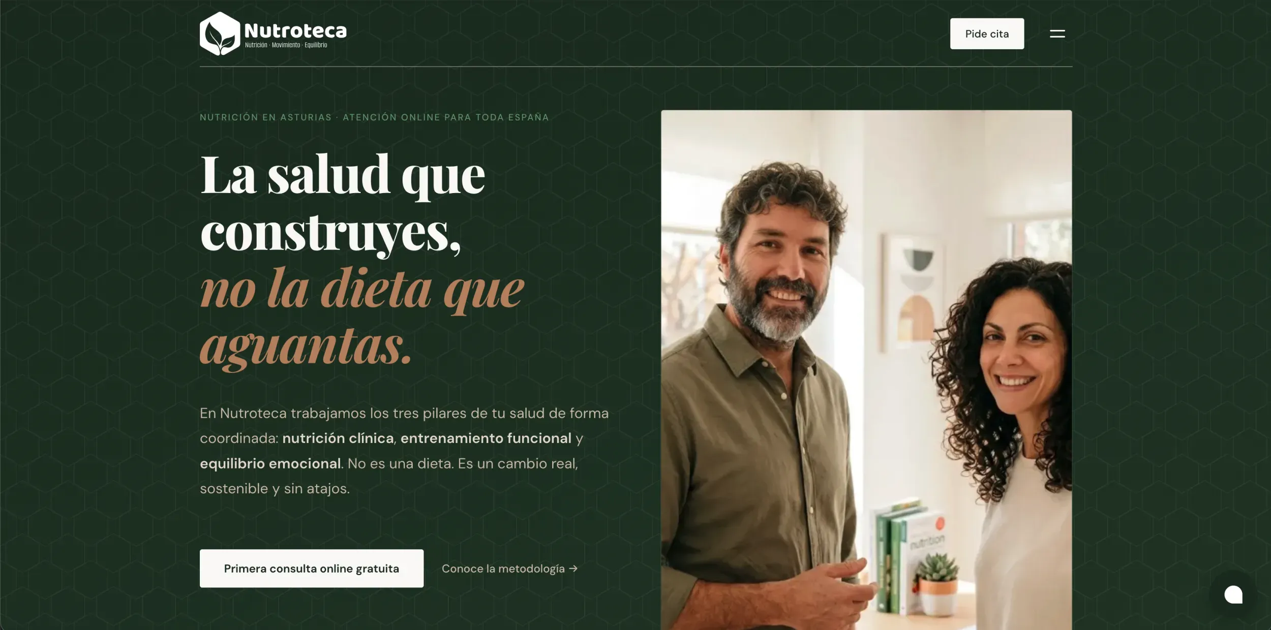 Diseño, Desarrollo, Arquitectura Digital y Marketing para Nutroteca